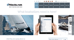 Desktop Screenshot of navisnet.it